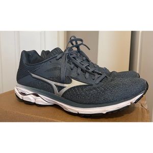 Mizuno Womens Wave Rider 23 Citadel-Glacier Running Shoes Size 8.5.